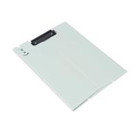 Phefop A4 Standing Clipboard Document Holder with Sturdy PP Material Rounded Edges for Home Office School Exam Writing Pad (A4 Light Green)
