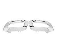 Phefop ABS Car Exhaust Muffler TailPipe Trim Cover Tip Frame Accessories Compatible With GLC GLE GLS C253 W167 V167 C167 X167 AMG Line 2020+ (Electroplated)