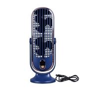 Phefop Air Conditioner, Portable Mini Tower Fan with 5 Gears Quiet Operation, Turbocharged Airflow Technology, Quiet Cooling for Home, Office (Blue)