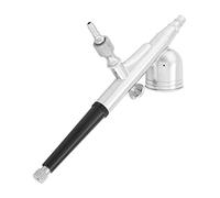 Phefop Air G-130 Dual Action Airbrush Kit, Copper Material, Easy Trigger Control and Safety Lock, Ideal for Art, Body Painting, Cake Decoration, Suitable for All Artists (0.5mm)