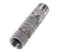 Phefop Airbrush Connector, Arrow Storage Case Coupling, Copper and Stainless Steel, Easy Connect for Airbrush and Compressor, Ideal for Art Projects