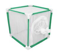Phefop and Cage, Portable Mesh for Science Education Indoor and Outdoor Use, 30x30x30cm Size, Lightweight and Easy to Assemble