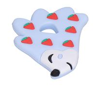 Phefop Baby Teether Hedgehog Shape Effective Oral Protection for Happy Teething for Babies in Teething Period Silicon Gum Toy for Baby Oral Health (#4)