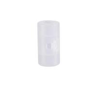 Phefop Battery Adapters Holder, White 4 Pack AA to C Battery Converter for Electronics and Emergency Use