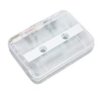Phefop Bluetooth Cassette Player, ABS Portable Tape Player with Bluetooth 5.0, Auto Reverse and FM Radio, 2 AA Battery Powered for Headphones Speakers Car Stereo (White)