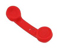 Phefop Bluetooth Telephone Handset Wireless Retro Receiver with Noise (Red) | ABS Material, 200mAh Battery, 8H Talk Time, 72H Standby, for Cell Phone & Computer