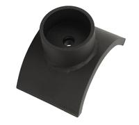 Phefop Bottle Jack Adapter, Iron 3in Hydraulic Adapter Jack Heavy Duty Axle Lifting Saddle with 1.5in Lifting Platform for Tube Axles Garage Trail Recovery RV Farm