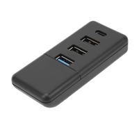 Phefop Car USB Hub, Replacement for Y 3 2021, 3 USB A and 1 Type C Ports, Fast Transfer and Charging, Compact Design, Automotive Grade Chip