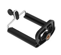 Phefop Cell Phone Holder Clip, Adjustable Mobile Phone Stand with 1 4 Tripod Mount, Fits 55mm to 85mm Phones, Padded Non Slip Grip for Desk Tripod Video Calls Photography