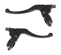 Phefop CNC Aluminum Alloy Clutch Levers Pair, Universal 7/8 Inch 22mm Handlebar Replacement, High Hardness Anti Erosion Motorcycle Accessory for Pit Dirt Bike ATV Motocross