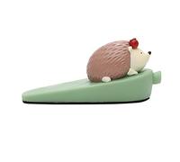 Phefop Cute Hedgehog Door Stop, PVC Soft Plastic, Anti-Slip, Windproof | Noise Reduction Design, Wall Protection Grain, Non-Slip PVC, Decorative Animal Shape