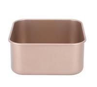 Phefop Deep Square Baking Pan, Carbon Steel Baking Sheet Brownie Pan Thickened Non Stick Cake Bakeware for Cooking Pizza Cookies Breads Lasagna Birthday Party (L)