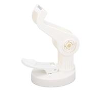 Phefop Desktop Tape Dispenser, Adjustable Rotating Tape Roll Holder with 360 Degree Horizontal and 180 Degree Vertical Rotation, Strong Suction Cup Base for Office Home Use (White)