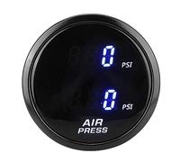 Phefop Digital Air Pressure Meter LED Copper LED Sensorkit, Practical Reinforcement Meter for the PSI Pressure of the Vehicle, Easy to Install, Suitable for 12 V Cars, Detects the Water/Oil
