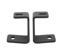 Phefop Ditch Light Bracket Hood Mount Bracket Front A-Pillar Lower Hinge Mounting Brackets with Heavy Duty CNC Aluminum for Offroad LED Work Pod Lights