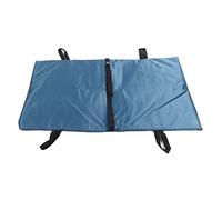 Phefop Dog Transport Stretcher, Portable Flexible Foldable Pet Emergency Rescue Stretcher, with Safety Belt Design One Piece Handle Oxford Cloth Pearl Cotton for Dogs Cats 98x67cm