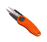 Phefop Durable Shrimp -Shaped Scissors in Shrimp Shape Cut The Fishing Line Quickly and Come with an ABS Plastic That is for Fishing, Convenient to Transport, + Blue 25 G, Unisex (2# Orange)