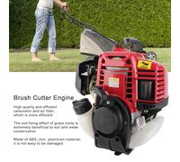 Phefop Efficient 35.8CC 4 Stroke Brush Cutter Gasoline Engine, Low Power Consumption with High Efficiency, Durable Material, Fit for GX35 for Garden
