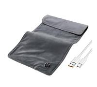 Phefop Electric Heating Pad, 3 Fast Heating Settings Auto Off Machine Washable Infrared Therapy Heated Pad with Complete 360 Degree Coverage for Full Body Soothing