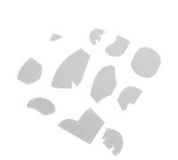 Phefop Elephant Template Ruler Set, Acrylic Quilting Templates 11Pcs for Memory Elephant Sewing, Fabric Cutting Patterns for Quilters and Sewing Beginners