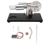 Phefop Engine Motor Model Hot Air Stirling Engine Model Educational Physics Experiment Kit,Mini Stirling for Lab Education