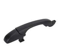 Phefop Exterior Door Handle, Driver Side Exterior Door Handle Replacement for Town Country Limited Platinum LX Premium Touring L for Grand Caravan SXT SE 2008-2019 (Rear Left Right Without Hole:)