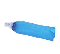 Phefop External Hydration Bladder Bag Big Input Water Leak -tpu Resistant Blue 500 Ml Portable Portable to Walk the Camp (250ml soft water bottle)