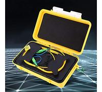 Phefop Fiber Test Extension Cable, 2000m OTDR Release Cable Box Optical Fiber Ring Eliminator for Communication Systems Data Transmission Local Area Network