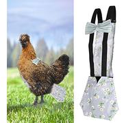 Phefop Goose Chicken with Rubber Band, Washable Pet Diaper to Facilitate the Use and Distance (M Size(for Wrist Circumference)