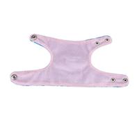 Phefop Hamster Harness and Leash, Soft Vest with Cute Cartoon Patterns for Small Pets 2m Long Suitable for Squirrels and Guinea Pigs (Light Blue)