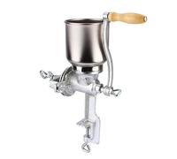 Phefop Hand Cranked Grain Grinder, Stainless Steel High Funnel Corn Grinder Manual Nut Flour Mill Machine for Barley Wheat Berries Coffee Chickpeas Dried Beans