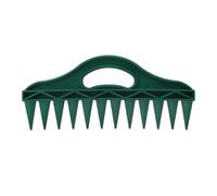 Phefop Handheld Transplanting Tool, 12 Holes Increase Efficiency Garden Sowing Spacer Plastic Seed Dispenser with Adjustable Seeder Dispenser for Planting