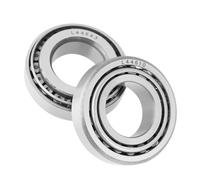 Phefop High Speed Durable Tapered Roller Bearings for the 2pcs L44643 Single for Heavy Duty Applications