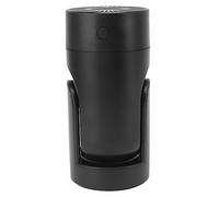Phefop Humidifiers 360 Degree Rotating Portable Mini Humidifier, ABS Material, 220mL Water Tank, Cool Mist for Home and Office Use (Black)