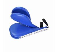 Phefop Kickboxing MMA Pad Double Leaf Training Target, Taekwondo Karate Kicking Shield with Wrist Strap, Loud Sound Feedback Practice