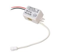 Phefop LED Strip Controller,DC12V 3W Compact Over Voltage Protection for LED Strip Lights Bulbs Industrial Lights Outdoor, Cabinet Ice Hockey