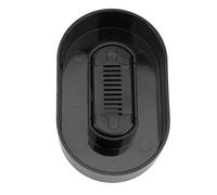 Phefop Manual Beard Clipper Cleaner, Portable Beard Trimmer Rinser, Shaving Tool for Push Type, Works with All Sizes of Beard Clippers, Keep Your Sink (Black)