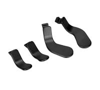 Phefop Metal Paddle Trigger Stainless Steel Controller Paddles Replacement 4 Piece Set Easy Swap Improved Input Response for Series 2 Model 1797 Gamers (Black)