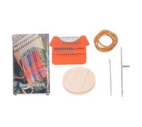 Phefop Mini Loom Small Loom Hand Loom Weaving Tools Weaving Tools Micro Loom Handicraft Supplies (#3)