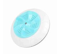 Phefop Mini Washing Machine, ABS, Ultrasound Turbo Washer, 6W Power, Ideal for Travel and Kids Laundry (Green)