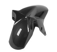 Phefop Motorcycle Front Mudguard, Carbon Fiber Style ABS Replacement Mud Flap Guard with Installation Mode, Fit for NMAX 125 155 2020-2024