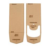 Phefop Pencil Bag Template Lightweight Transparent Acrylic Craft Mould Vintage Quilting Template with High Light Transmission for Making High Precision Pencil Cases