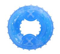 Phefop Pet Cooling Toy, Frozen Chew Toy with Treat Dispenser, Durable TPR Chew Ring to Soothe Boredom & Support Teeth Health for Small Medium Dogs