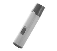 Phefop Pet Nail Grinder Quiet Low Vibration, For Dogs & Cats USB Charging Stainless Paws Large Small Medium, Efficient Nail Grinding Keeps Pets Healthier, Long Service Life (Grey)