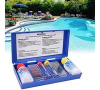 Phefop PH Water Quality Test Kit, Compact Testing Box, Easy to Use, PH and Tester for Swimming Pools and Spas