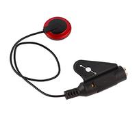 Phefop Piezo Contact Microphone Pickup for Guitar Ukulele Banjo, Non Invasive Install, Reduces External Noise, 6.35mm Jack Compact ABS Body and 29.5cm Cable Direct to Amp Recorder