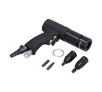 Phefop Powerful Pneumatic Riveting Gun with Ergonomic Non Slip Handle for Stable Performance in Decoration and Instrument Manufacturing 2 Gun Tips for Electrical Appliances