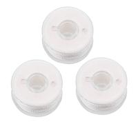 Phefop PVA Fishing Line Water Soluble String, 3 x 20m White Dissolvable Bait Tape for Solid Bag Funnel System, Carp Fishing Accessory