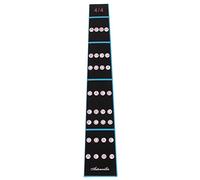 Phefop Removable PVC Violin Fingerboard Sticker for 4/4 Fiddle, Proof Water Musical Alphabet Fretboard Tape with Instructions, Easy Apply Learning Aid for Beginners Practice
