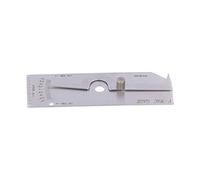 Phefop Resistant Stainless Steel Welding Size Tools with a Clear Scale for Precise Measurements (#2)